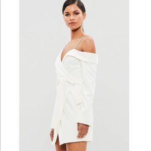 peace and love blazer dress